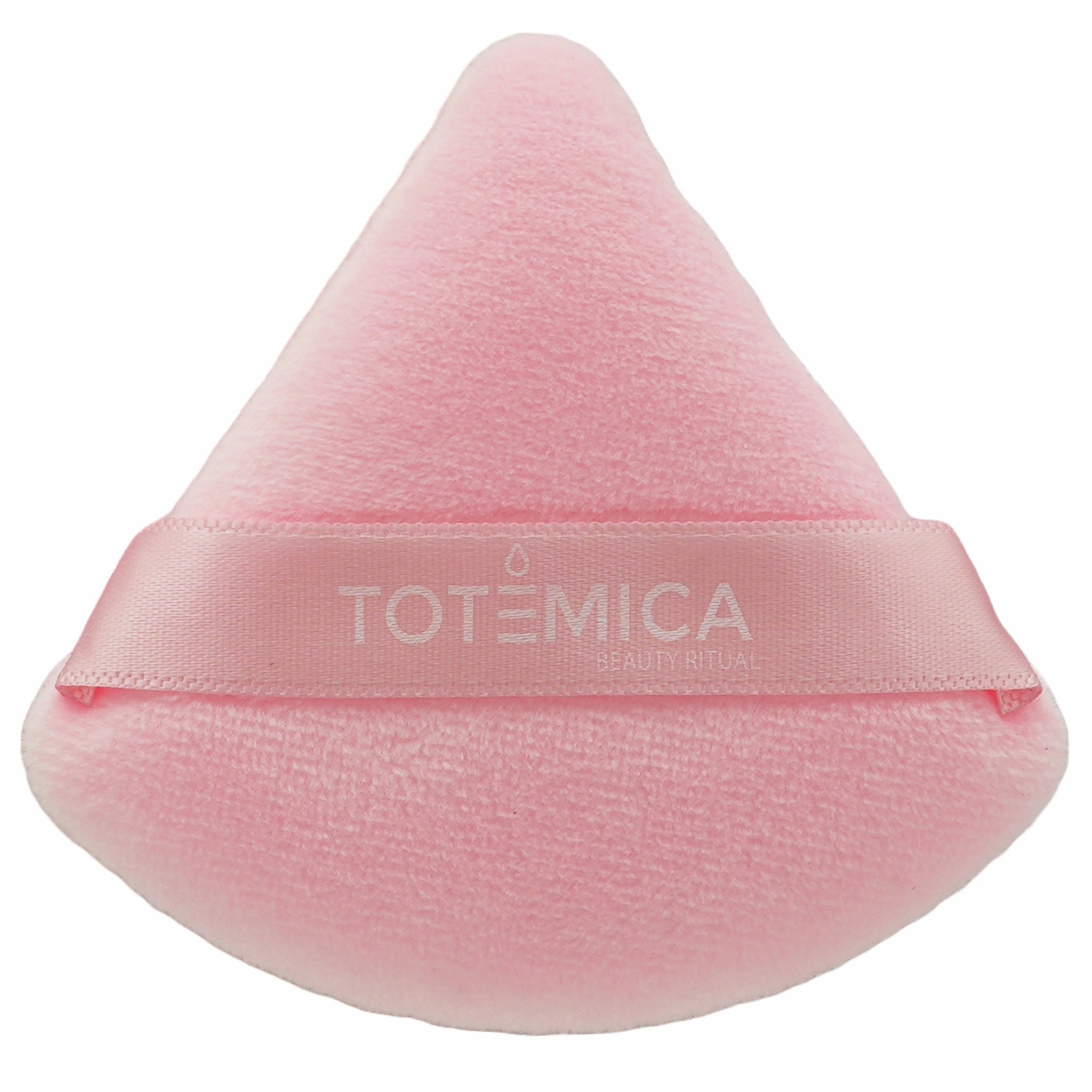 Totemica Triangle Velvet Pink Powder Puff - Wholesale 24 Units (APPINK)