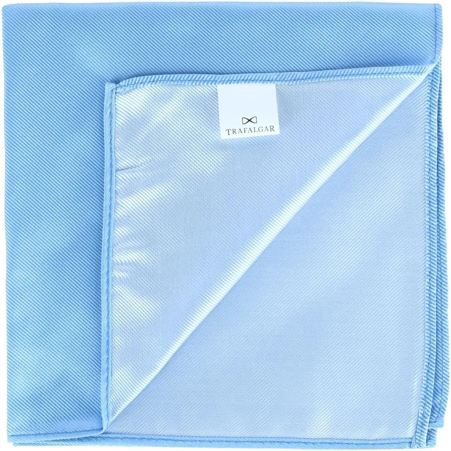 Trafalgar The Gatsby Solid 12 inch Silk Pocket Square