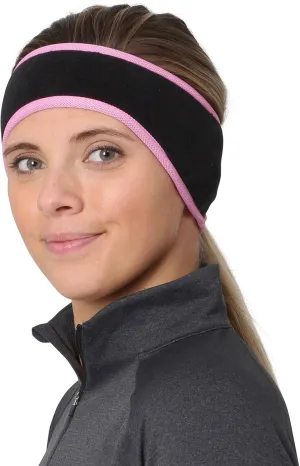 TrailHeads Women’s Ponytail Headband | Fleece Earband | Winter Running Headband