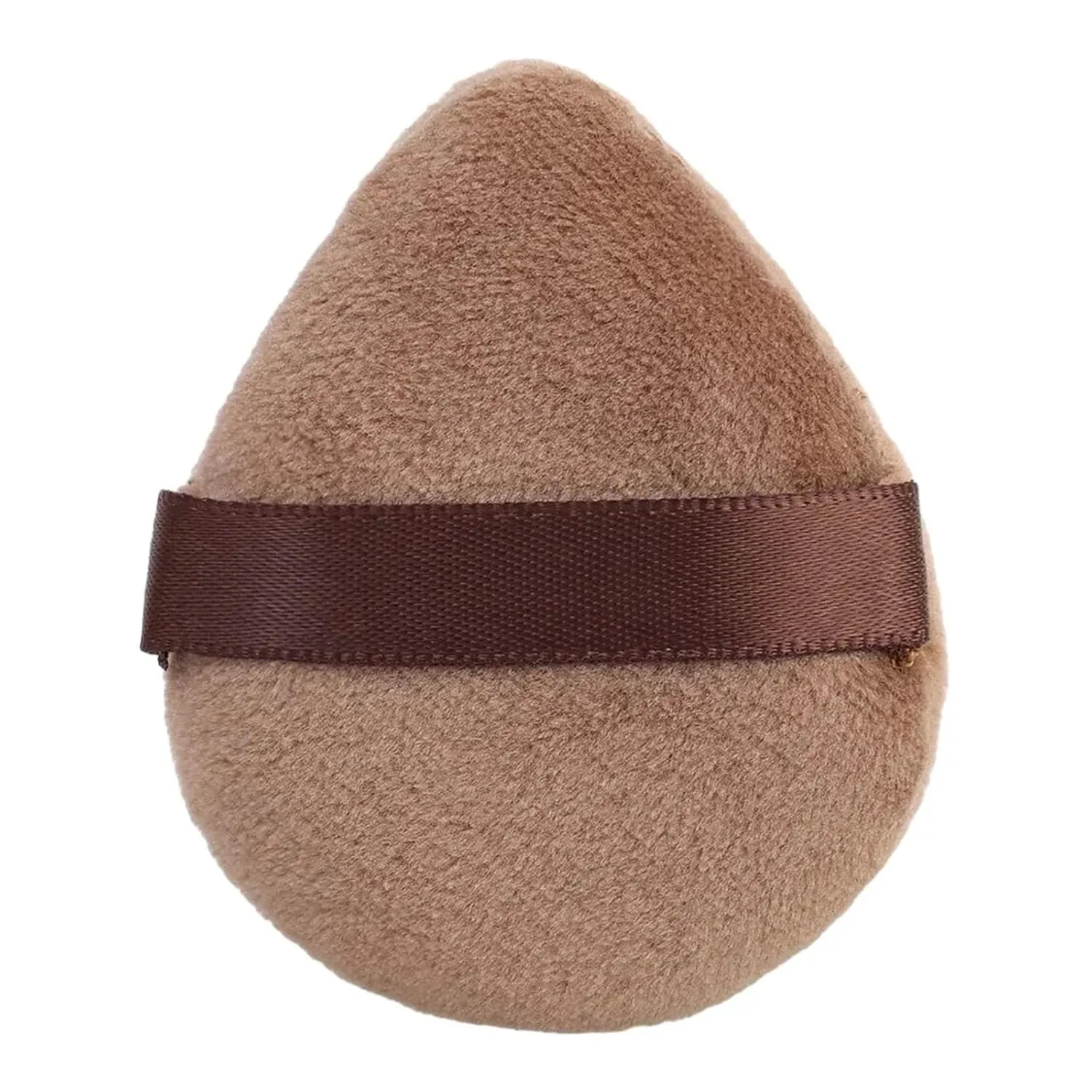 Triangle Powder Puff Cosmetic Puff Loose Powder Velour Soft Makeup Sponge for Face Eye Contouring Washable Velvet Puffs(04 L)
