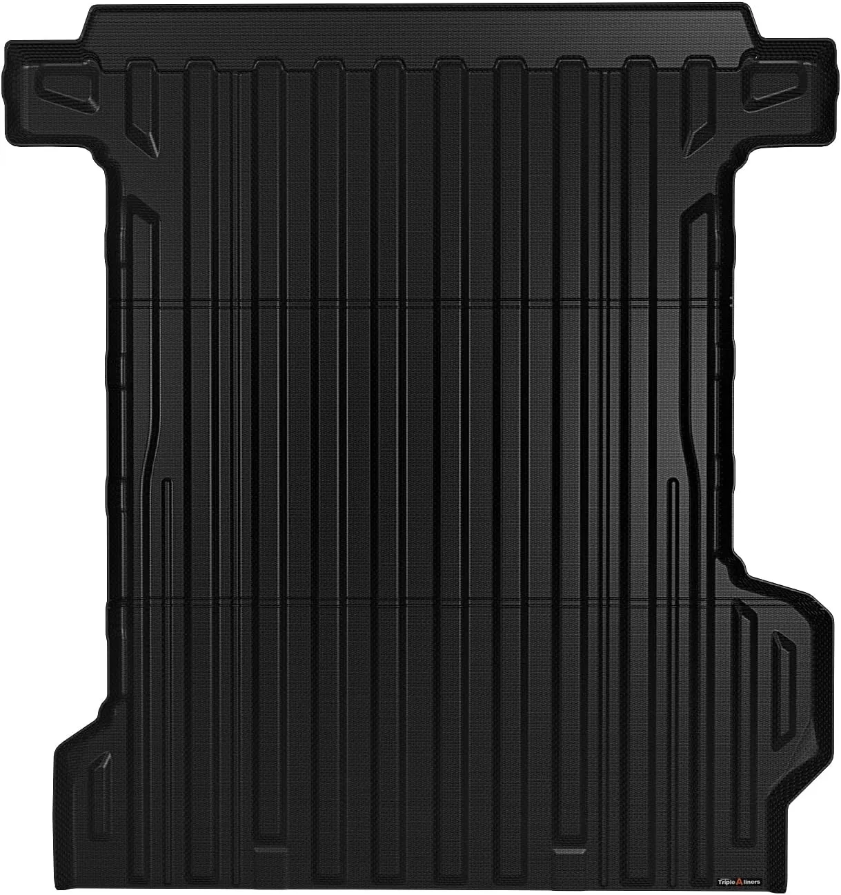 TripleAliners Truck Bed Mat Compatible with 2024 2025 Chevrolet Silverado EV RST/GMC Sierra EV Denali Accessories Vehicle Perfectly Flush All Weather Protection TPE Pickup Cargo Mat(5.9FT/70.6 inches)