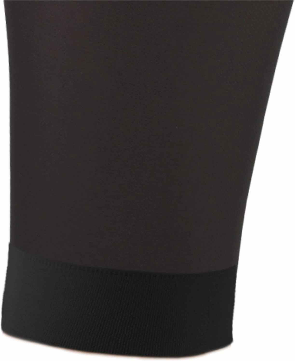 Truform Women's 20-30 mmHg Medical Compression Tights, Footless Opaque Shapewear Support Pantyhose, Large