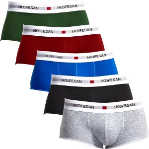 Trunks Underwear Boxer Briefs for Men Boxer Briefs Men's Underwear Pack Soft Low Rise Multipack