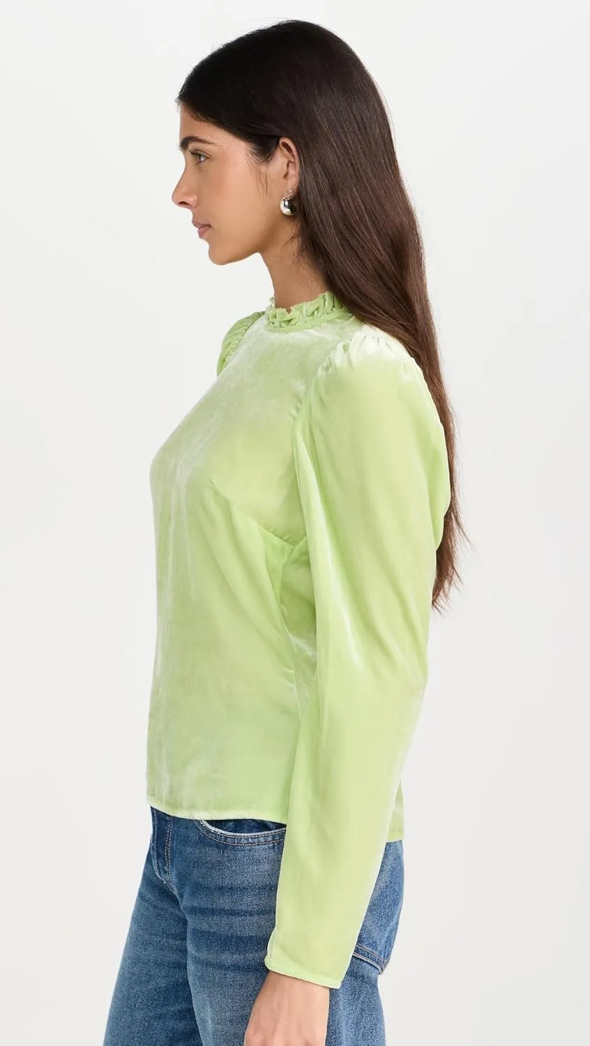 Ulla Johnson Women's Marlene Velvet Blouse