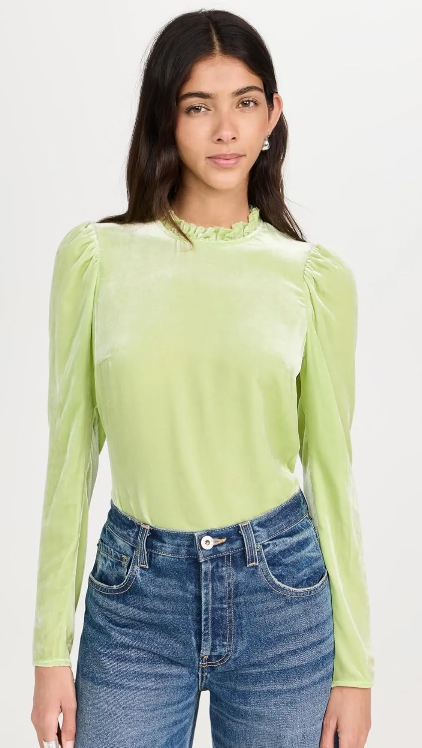 Ulla Johnson Women's Marlene Velvet Blouse