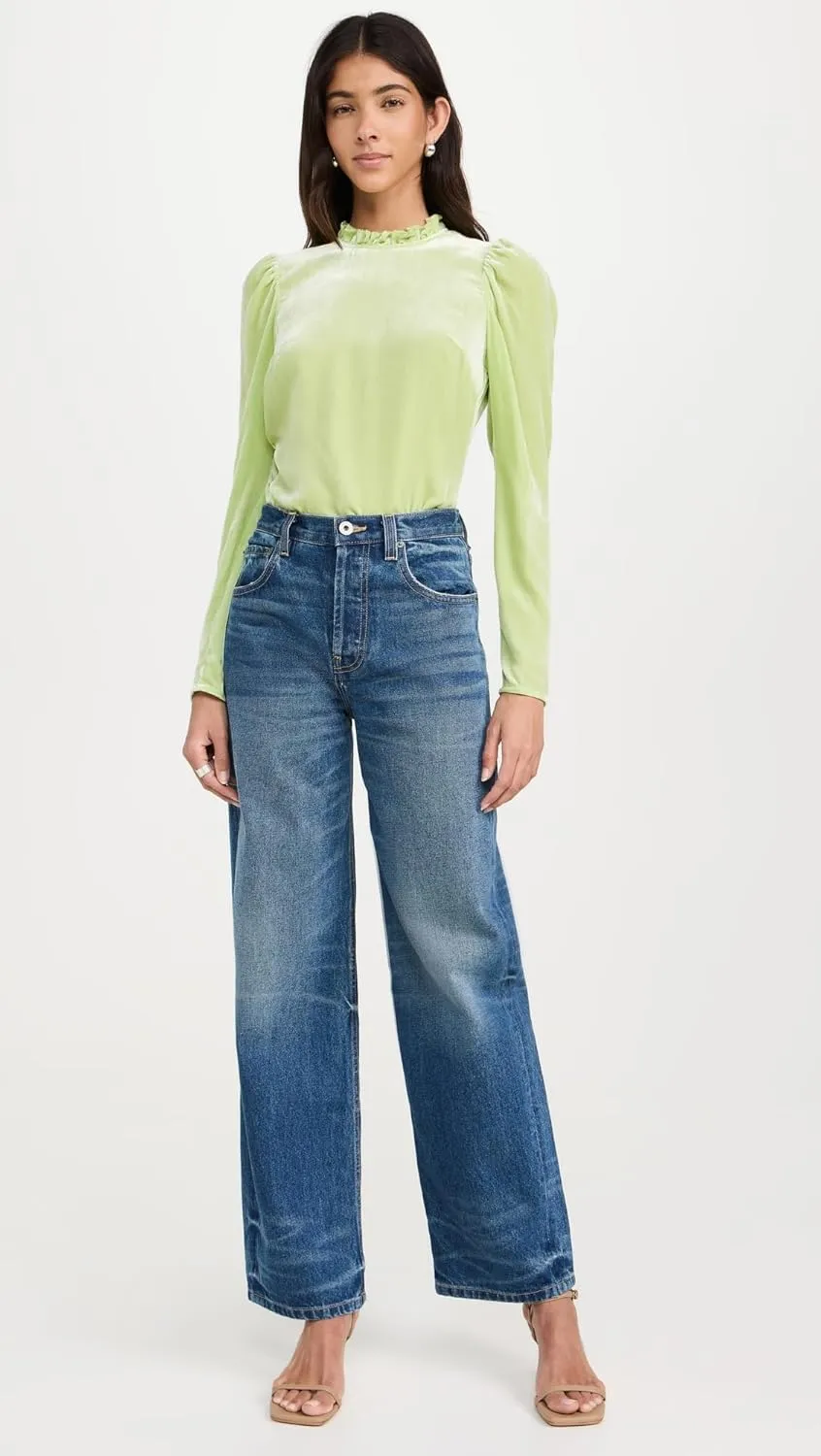 Ulla Johnson Women's Marlene Velvet Blouse
