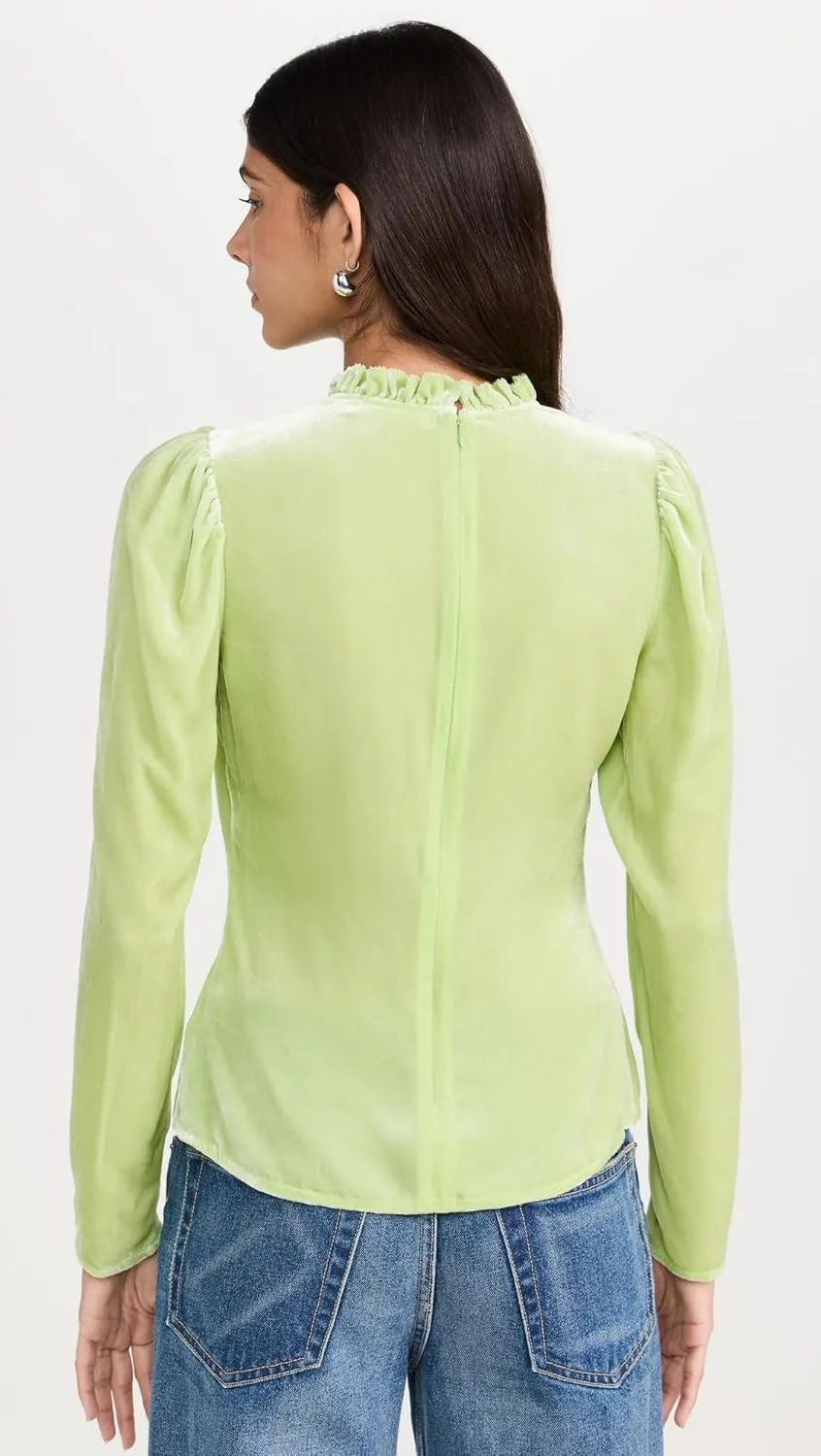 Ulla Johnson Women's Marlene Velvet Blouse