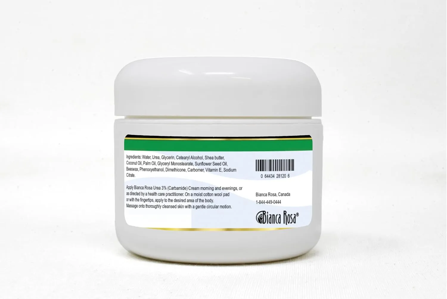 Urea 3% Cream (Carbamide) - Enriched with Silk Protein (2 oz, ZIN: 428120)