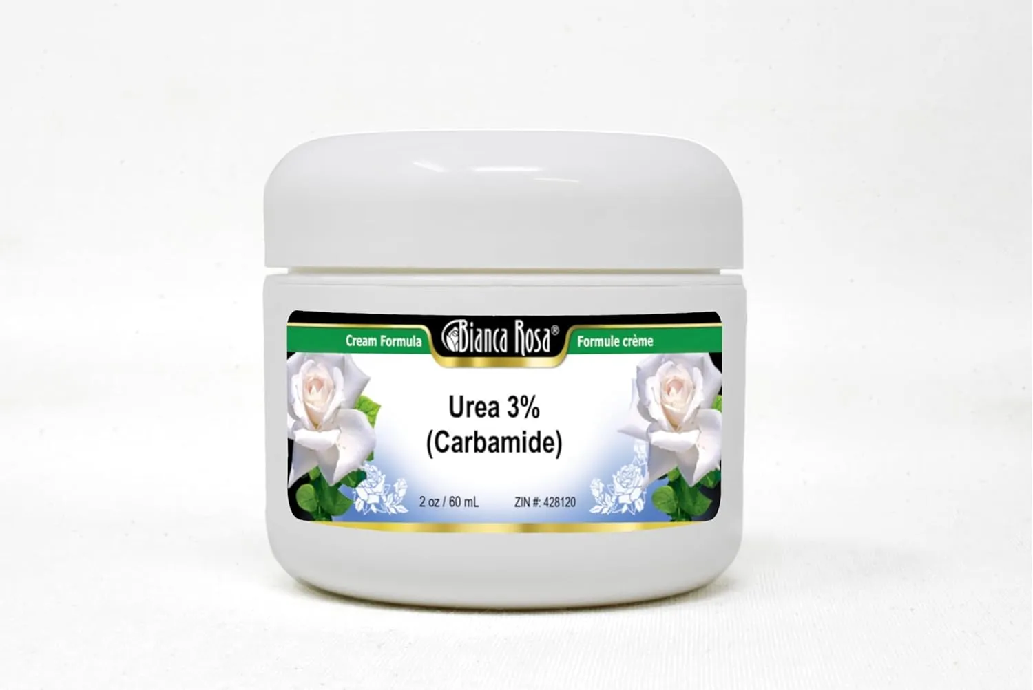 Urea 3% Cream (Carbamide) - Enriched with Silk Protein (2 oz, ZIN: 428120)