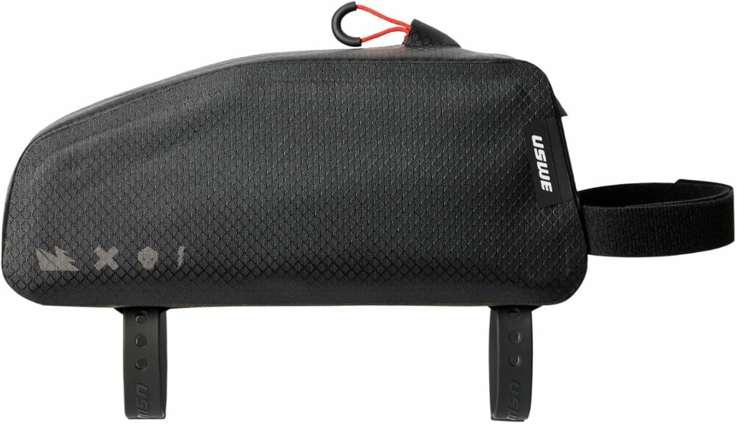 USWE Top Tube Bike Bag, Bolt on Top Tube Bag, Bicycle Bags for Bikes Front Frame, Waterproof Bike Pouch Pack, Phone Bag Cycling Accessories for Mountain Bike, Racing, MTB, E-MTB, Gravel