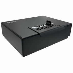 V-Line Brute XD Heavy Duty Safe with Quick Access Lock and HD Lock Cover to prevent Punch through, Black, (1394-S FBLK)