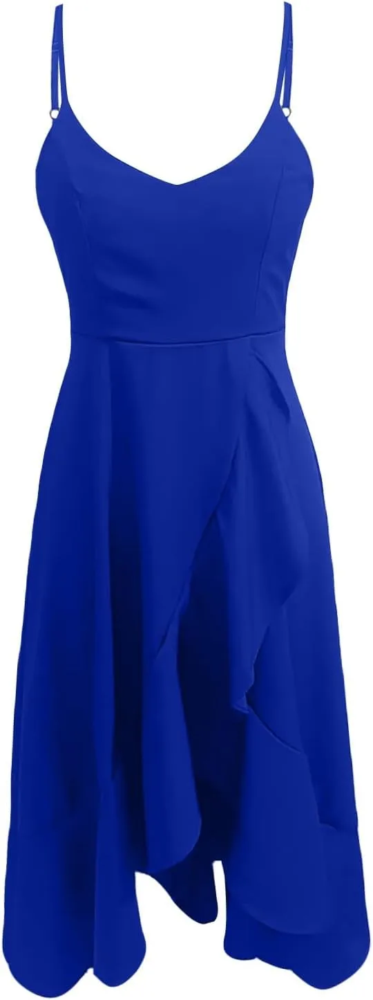 Vacation Dresses for Women 2025 Tank Dress Basic Sleeveless V Neck Long Maxi Dresses Party Club Flowy Sundresses