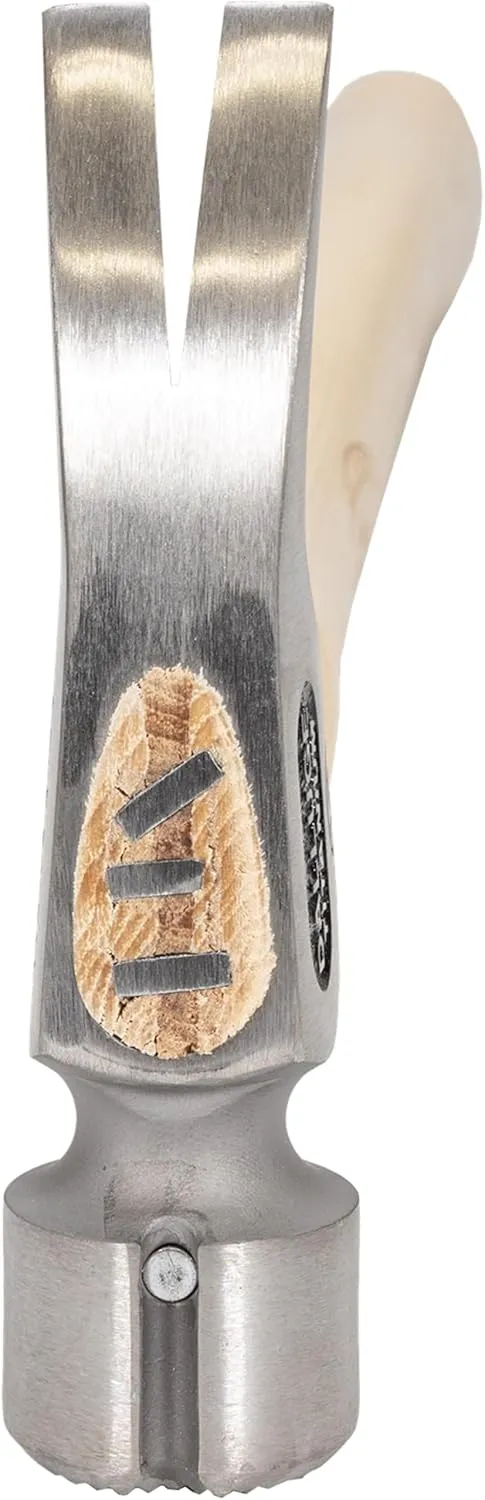 VAUGHAN DALLUGE 14oz Titanium Hammer, Magnetic Nail Holder, Milled Face, 7175, VN07175