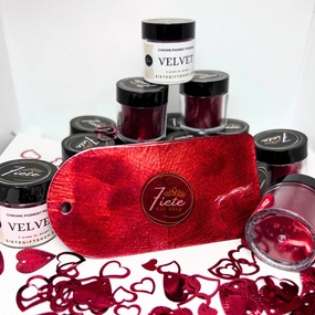 Velvet Chrome Pigment Powder - 2grams Red Pigment