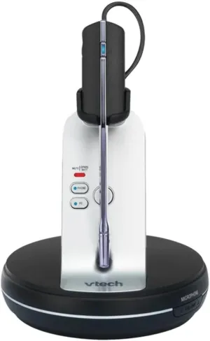 VTech VH6210 Softphone Compatible Convertible DECT Office Wireless Headset for Business Desk Phones