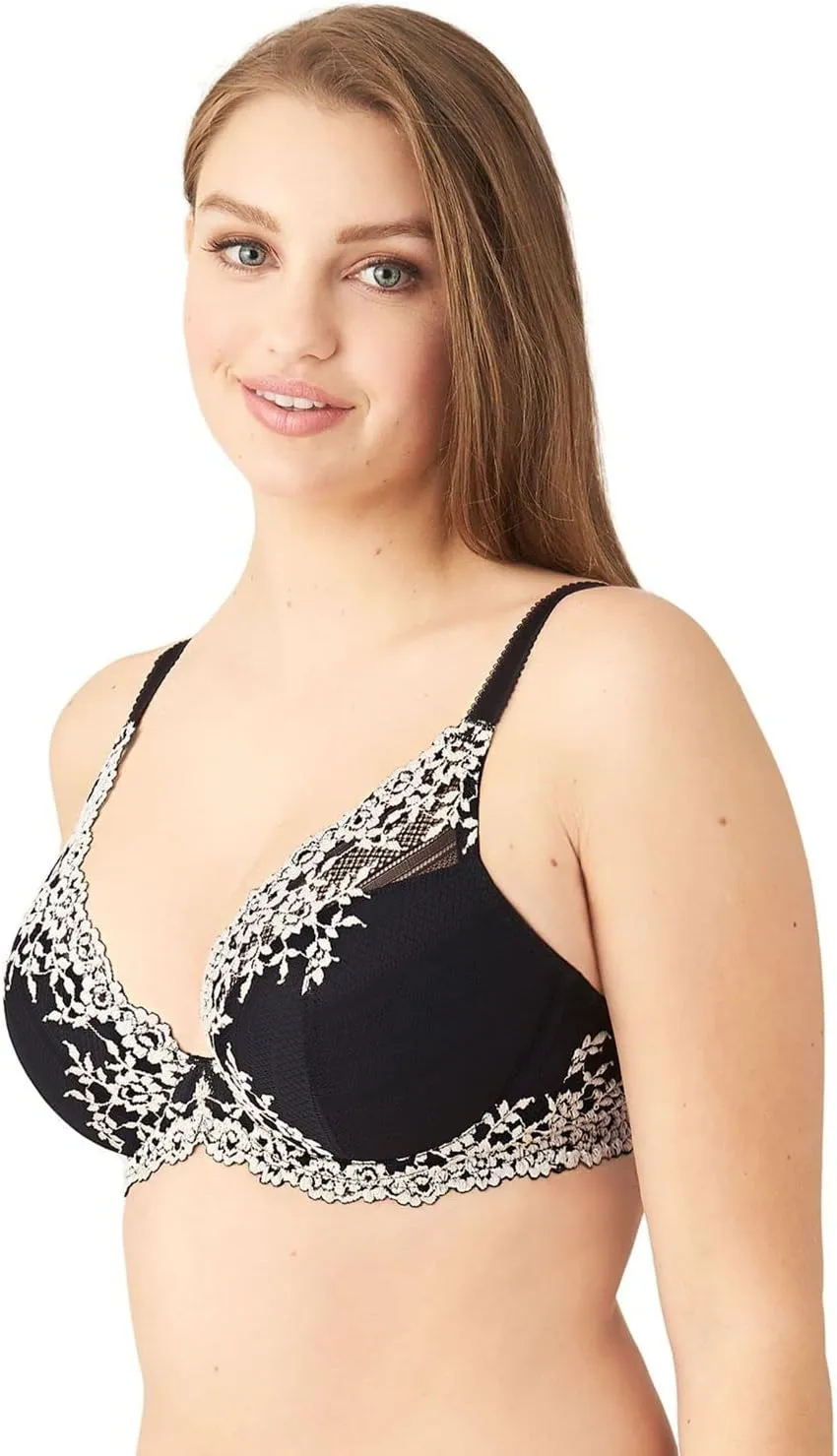Wacoal Women's Embrace Lace Plunge Convertible Contour Bra