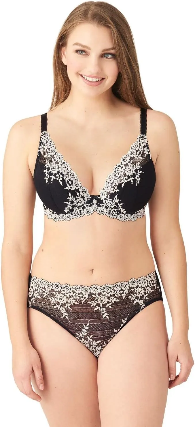 Wacoal Women's Embrace Lace Plunge Convertible Contour Bra