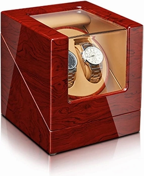 Watch Display Box High End Automatic Watch Winder Withquiet Motor Flexible Watch Pillow Wood Shell Piano Finish Open and Shut Down Featured Fit Lady and Man Watches2 0