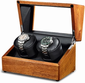 Watch Display Box Watch Winder for 4 Storages Wood Shell Piano Paint Exterior and Extremely Silent Motor, with Soft Flexible Watch Pillow (Color : Bei