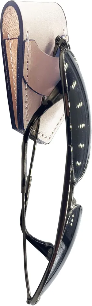Wearable Magnetic Glasses Holder/Keeper for Sunglasses, Eyeglasses/Use on Shirt Collar, Backpack, Purse, Bag