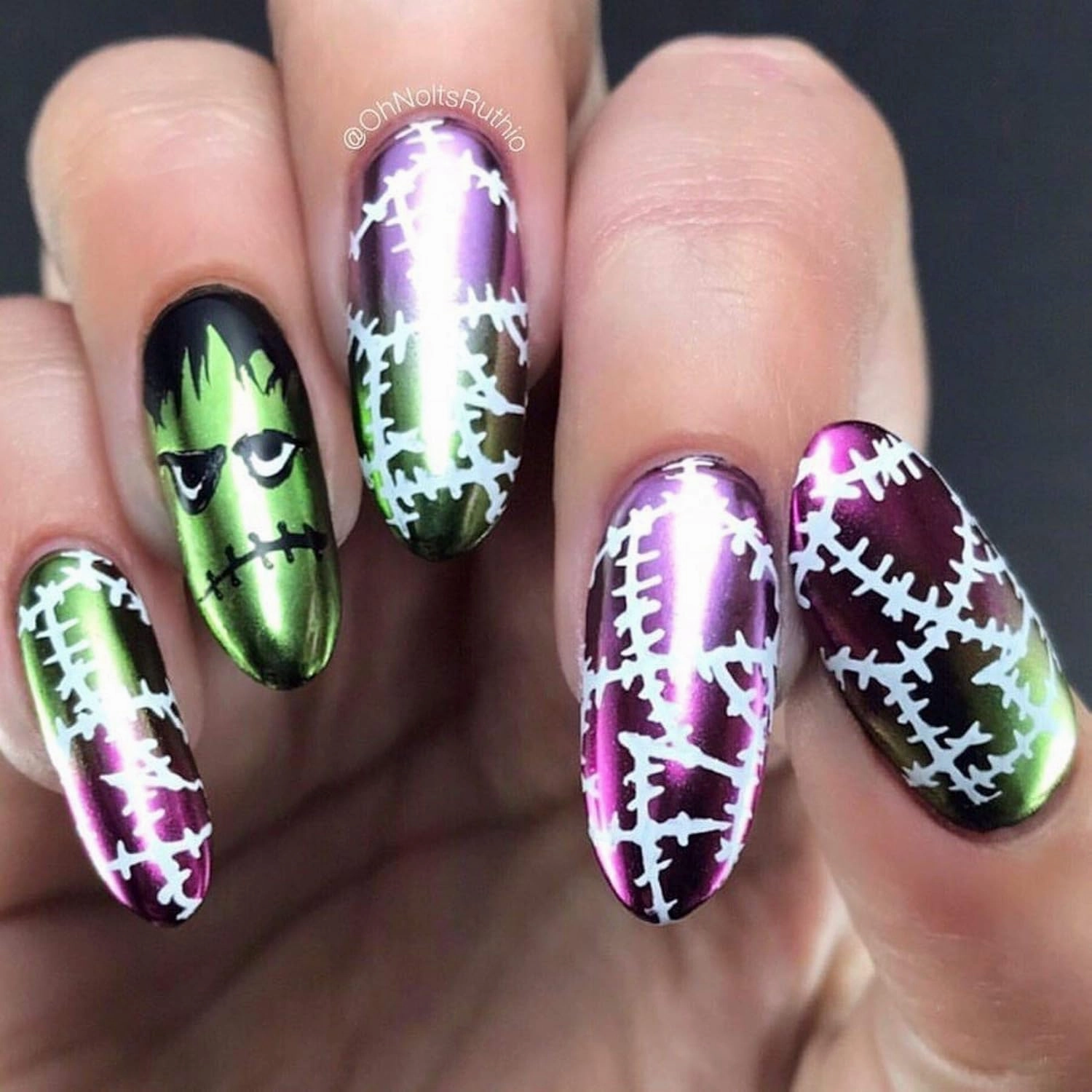 Whats Up Nails - 2 Essential Stamping Polishes (White, Black) Creme Lacquer for Stamped Nail Art Design 7 Free Cruelty Free Vegan