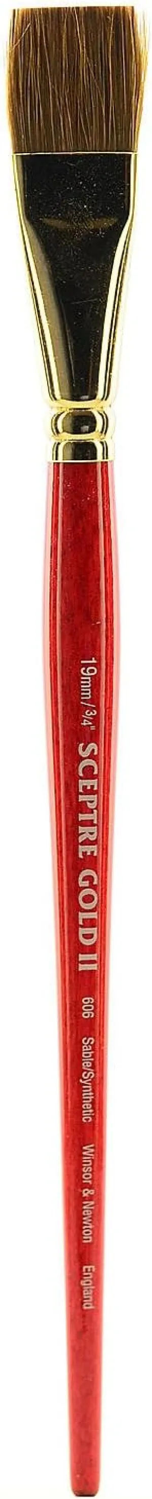 Winsor & Newton Sceptre Gold 606 Flatwash One Stroke Size 3/4 inch