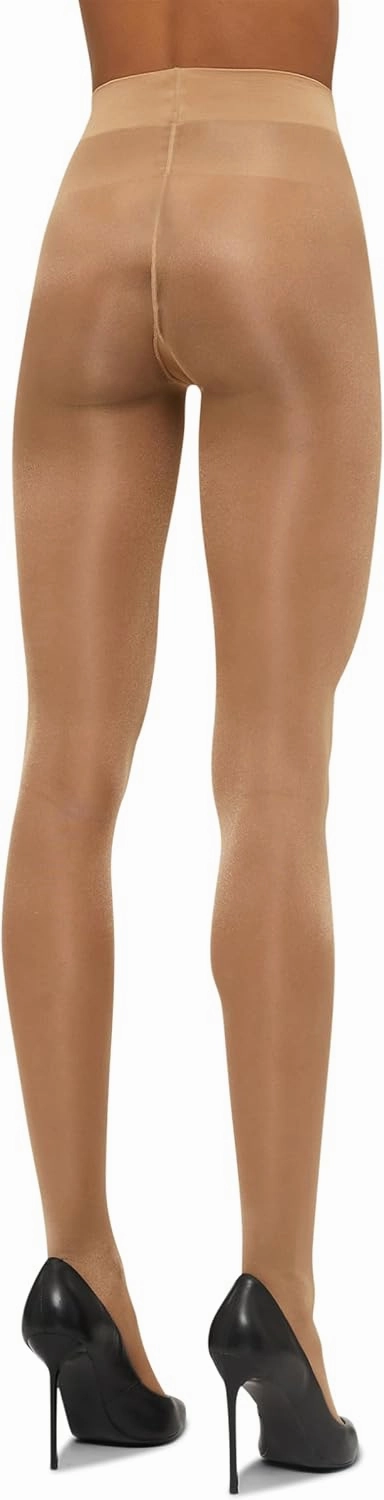 Wolford Satin Touch 20 Denier Tights For Women Soft Satin Feel Sheer Hosiery Extra-Wide Waistband Perfect for Any Occasion