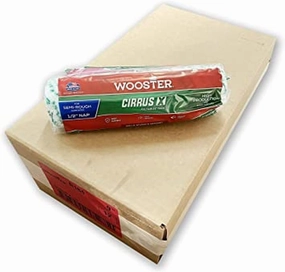 Wooster Brush R184 Cirrus X 9 Inch Paint Roller 1/2 Inch Nap - Pack of 12