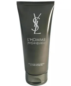 YVES SAINT LAURENT L`Homme All Over Shower Gel for Men 1.7 Ounce