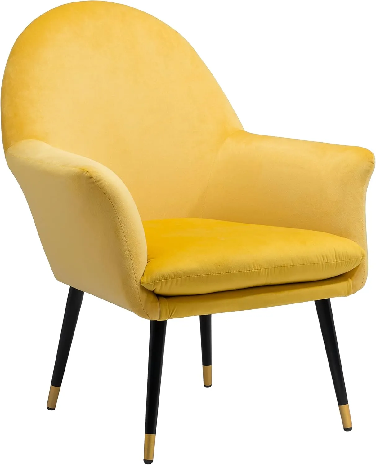 Zuo Alexandria Accent Chair Yellow
