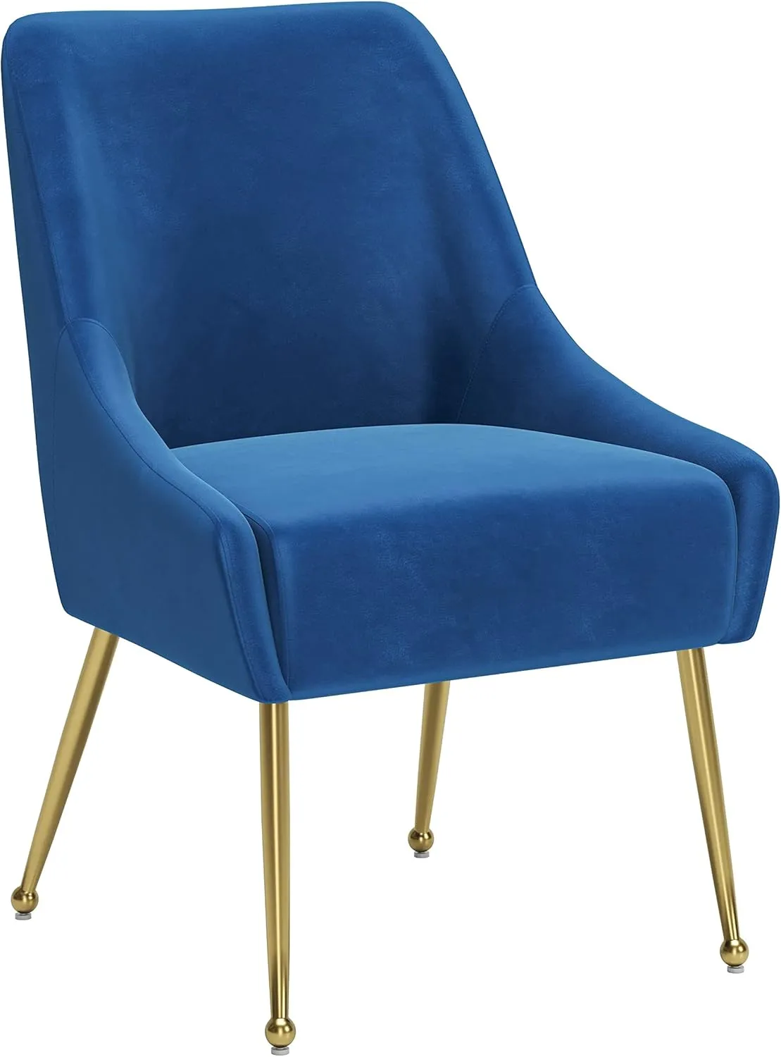 Zuo Maxine Dining Chair Navy Blue & Gold